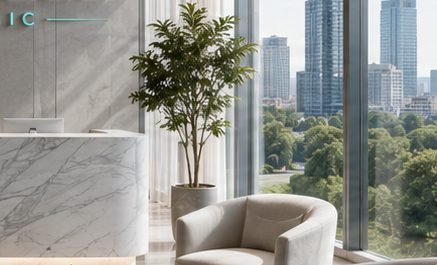 Private waiting lounge — interior concept