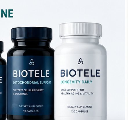 Longevity supplement line — product concept