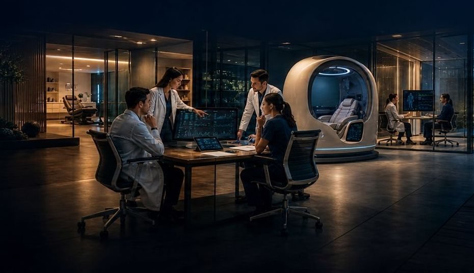 The founding clinical team — concept